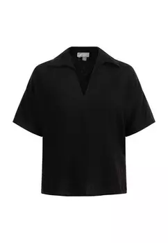 Блузка с коротким рукавом Usha Blouse, черный