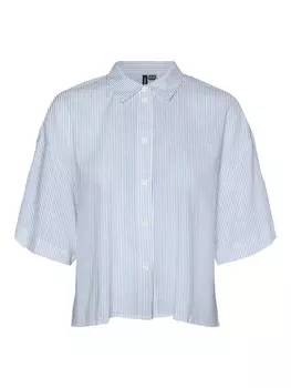 Блузка с коротким рукавом VERO MODA Blouse VMLinn, синий
