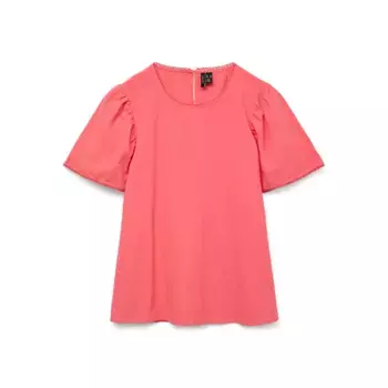 Блузка с коротким рукавом Vero Moda Pretty, розовый