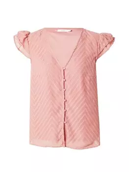 Блузка с коротким рукавом VILA Blouse Michelle, темно-розовый