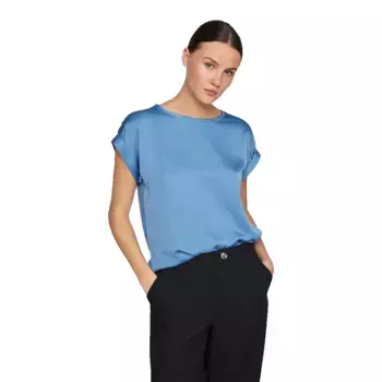 Блузка с коротким рукавом Vila Ellette, синий