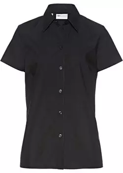 Блузка с короткими рукавами Bpc Selection, черный