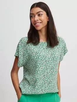 Блузка с короткими рукавами byjosa B.Young, зеленый