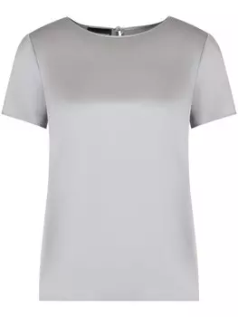 Блузка с короткими рукавами Emporio Armani, серый