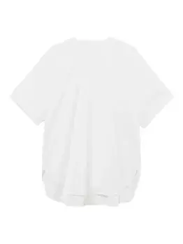 Блузка с короткими рукавами Enfld, белый