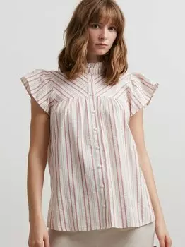 Блузка с короткими рукавами irfevre Ichi, белый