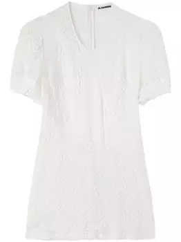 Блузка с короткими рукавами JIL SANDER, белый