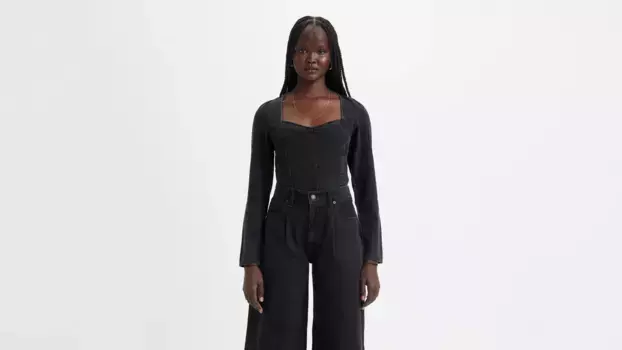 Блузка с корсетом Ophelia Levi's, черный