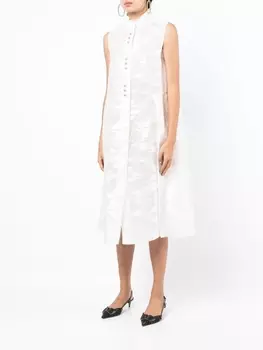 Блузка с кристаллами SHIATZY CHEN, белый