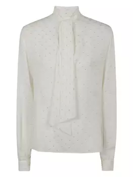 Блузка с металлическим декором Redemption, белый