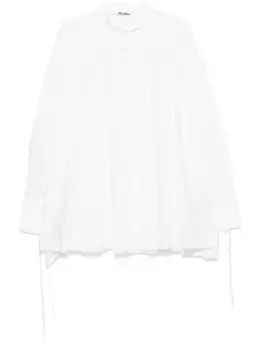 Блузка с необработанными краями midorikawa, белый