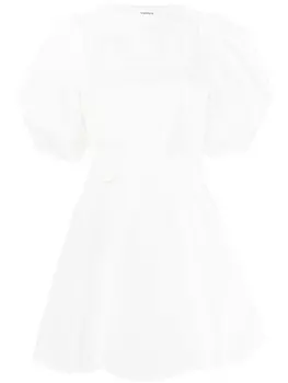 Блузка с объемными рукавами Enfld, белый