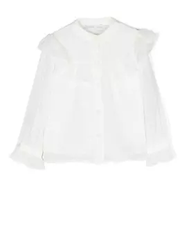 Блузка с оборками Patachou, белый