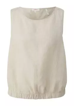 Блузка s.Oliver, бежевый