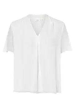 Блузка s.Oliver BLACK LABEL, белый