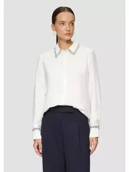 Блузка s.Oliver BLACK LABEL, кремовый