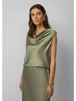 Блузка s.Oliver BLACK LABEL, оливковый
