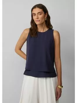 Блузка s.Oliver BLACK LABEL, синий