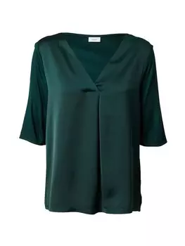Блузка s.Oliver BLACK LABEL, темно-зеленый