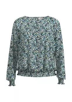 Блузка s.Oliver Blouse, разноцветный