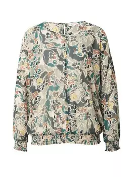 Блузка s.Oliver Blouse, зеленый