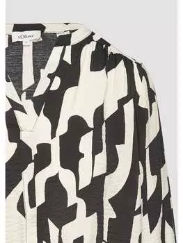 Блузка s.Oliver, черный