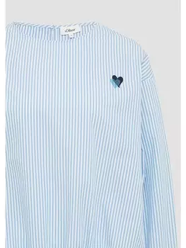 Блузка s.Oliver, цвет blau-wei