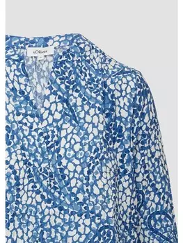 Блузка s.Oliver, синий