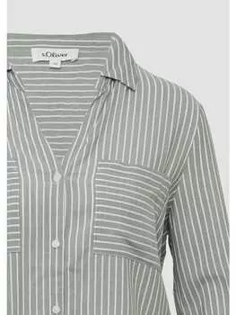 Блузка s.Oliver, зеленый