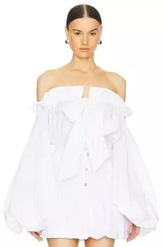 Блузка с открытыми плечами adeline Caroline Constas, белый