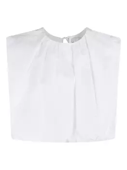 Блузка с плиссированной отделкой Tela, белый