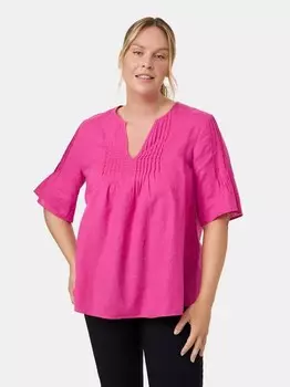 Блузка с половиной рукава Samoon, красный