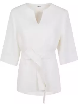 Блузка с поясом PAROSH P.A.R.O.S.H., нейтральный