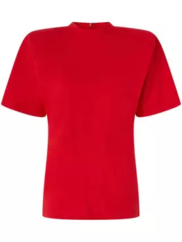 Блузка с поясом PINKO, красный