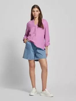 Блузка с регулируемой длиной рукава QS, фиолетовый