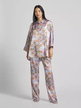 Блузка с рукавами 3/4 Herzensangelegenheit, сиреневый