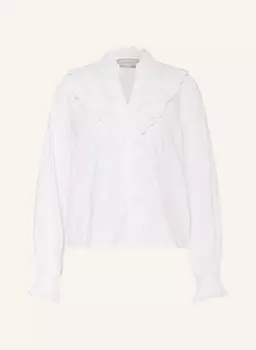 Блузка с рюшами Neo Noir, белый