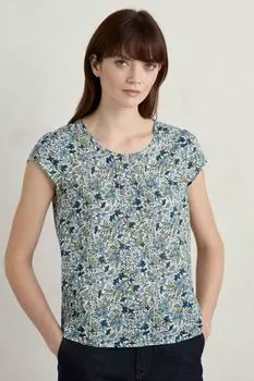 Блузка с садовыми воротами Seasalt Cornwall, мультиколор