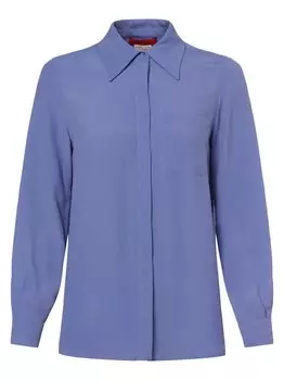 Блузка с шелковым наполнением гноми Max&Co., синий