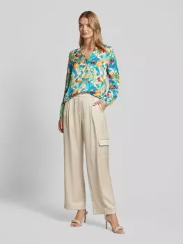 Блузка с туникообразным воротником Rich & Royal, оранжевый