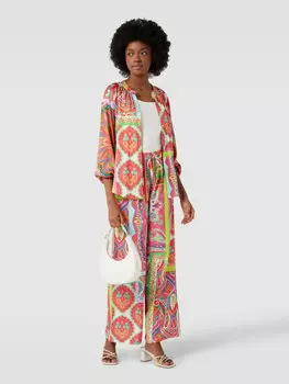 Блузка с узором пейсли модель «Биртетон» tonno & panna, розовый