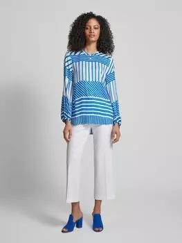 Блузка с узором по всей поверхности Seidensticker, синий