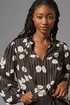 Блузка с V-образным вырезом Odells, черный