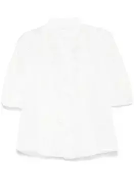 Блузка с вышивкой ZIMMERMANN, белый