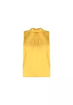 Блузка с высоким воротником Freshlions, желтый