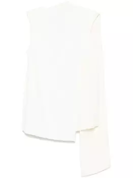 Блузка с запахом Alberto Biani, белый