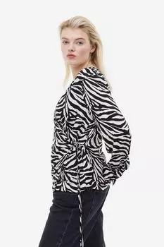 Блузка с запахом H&M