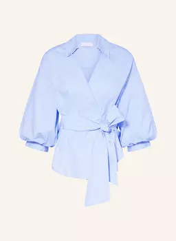 Блузка с запахом Rich & Royal, голубой