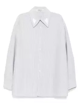 Блузка с заплатками в виде воздушных шаров Kimhekim, черный