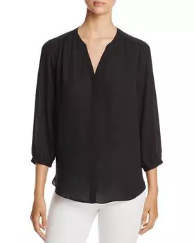 Блузка с защипами на спине NYDJ